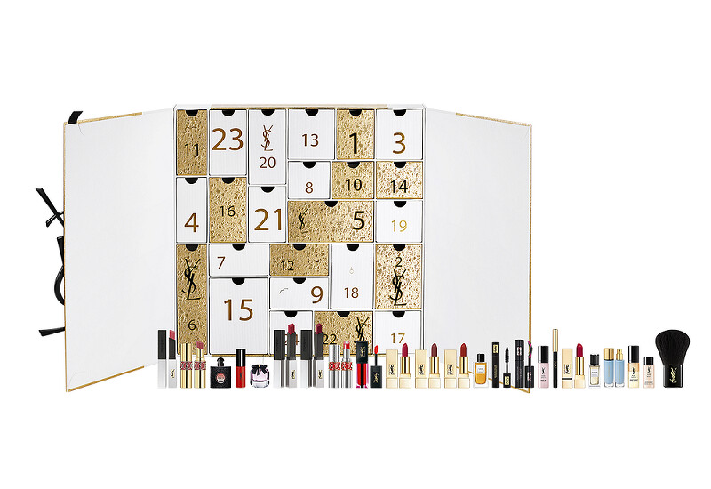 YSL流金聖誕聖誕倒數日曆,推薦價NT12,500(限量販售) YSL流金聖誕聖誕倒數日曆,推薦價NT12,500(限量販售)