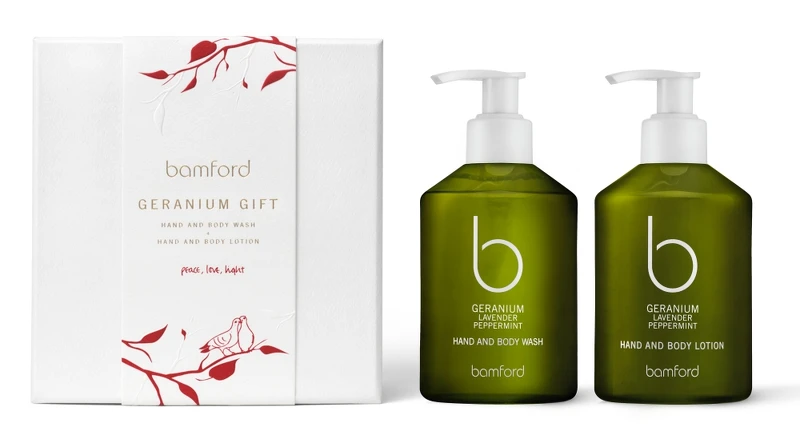 Bamford Geranium聖誕天竺葵禮盒，NT2,300