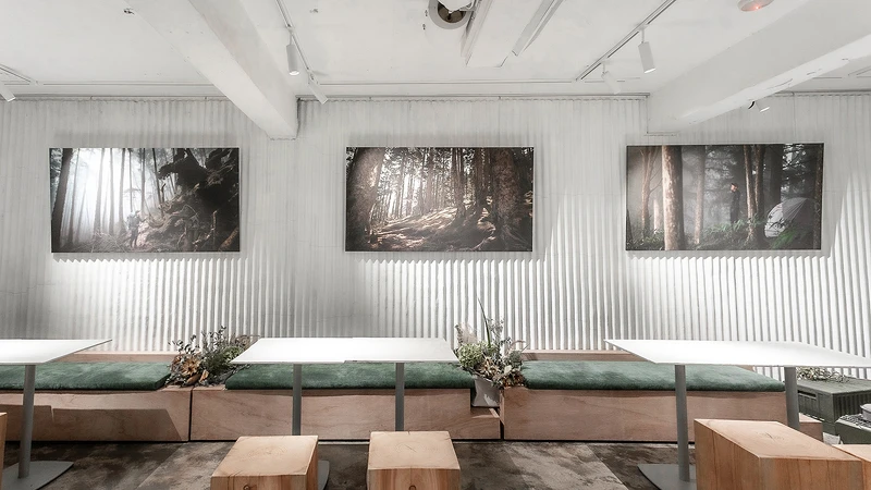 Coffee Law敦南概念店B1空間。