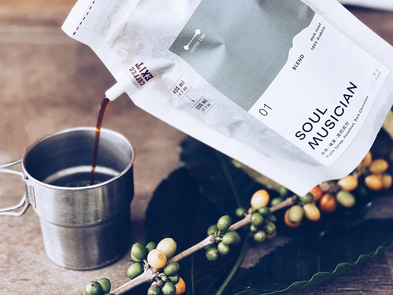 Coffee Law 隨手咖啡濾泡袋 01靈魂樂手。