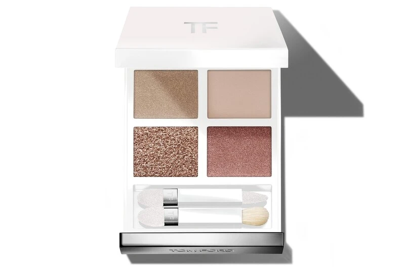 TOM FORD 2021聖誕太陽輕吻訂製香檳玫瑰四格眼盤(#NAKED PINK)，NT3,100