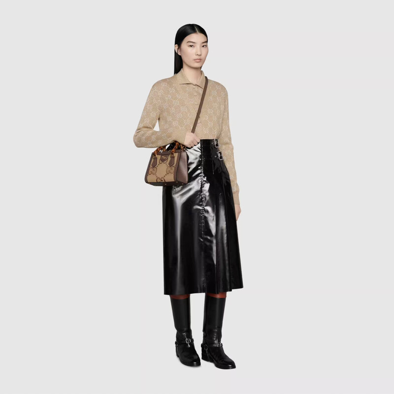 Gucci Jumbo GG Diana包Mini