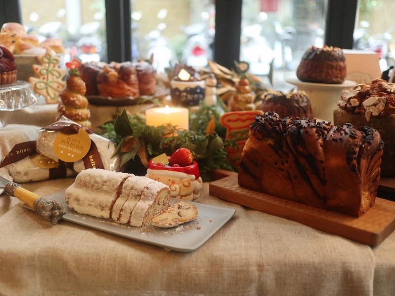 boite à bijoux 珠寶盒法式點心坊安和店的聖誕甜點發表現場。