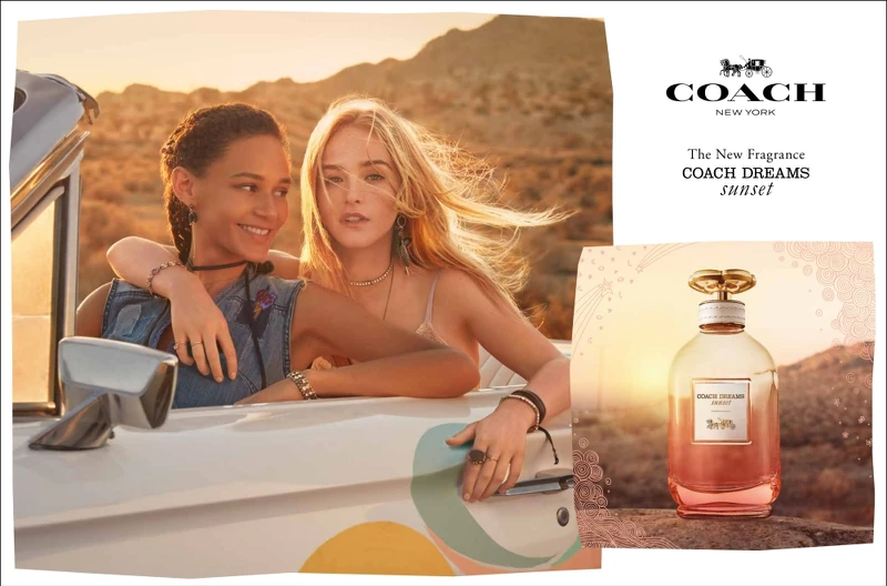 COACH Dreams Sunset逐夢暮光淡香精情境。 COACH Dreams Sunset逐夢暮光淡香精情境。