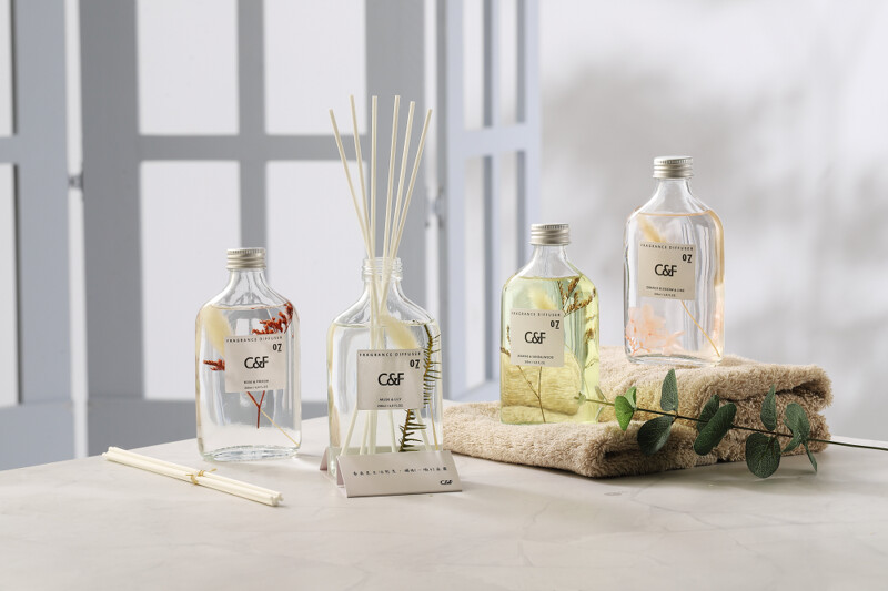 C&F香研所花園系列精油擴香組,清新秋冬必備。 C&F香研所花園系列精油擴香組,清新秋冬必備。