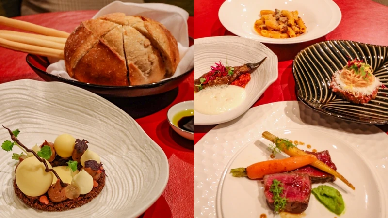 米其林餐盤推薦義大利餐廳Bencotto五道式晚間套餐