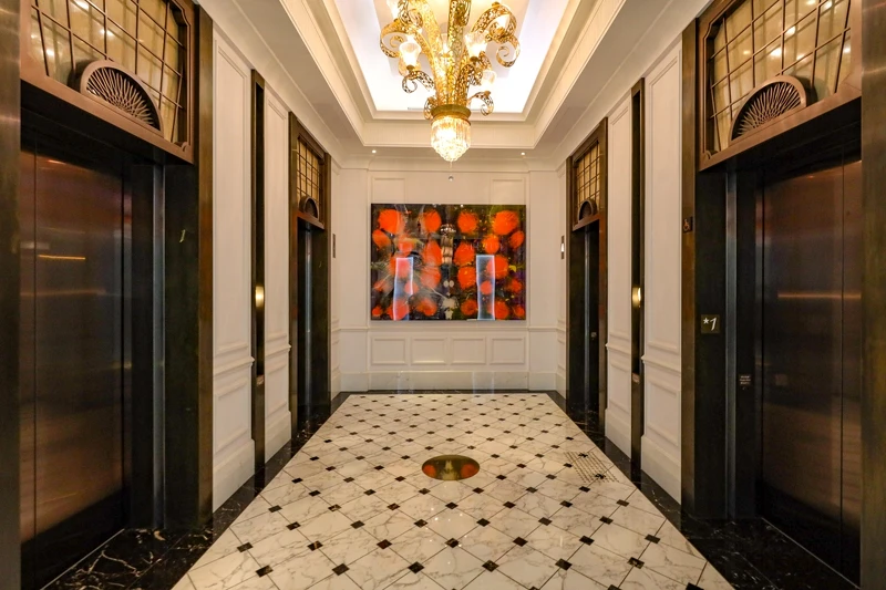台北文華東方酒店客房電梯