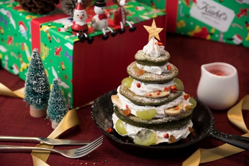 KIEHL’S COFFEE HOUSE 2021聖誕美式鬆餅塔，NT180