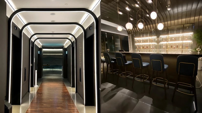 中餐廳「湛露」充滿令人傾心的光影流瀉視覺設計