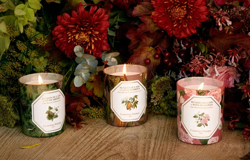 Carrière Frère 2021限量版聖誕節日香氛-安息香系列蠟燭。 Carrière Frère 2021限量版聖誕節日香氛-安息香系列蠟燭。