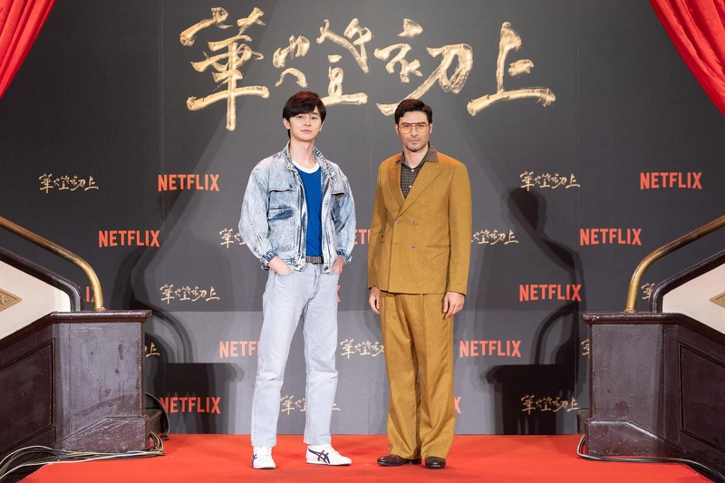 《華燈初上》張軒睿(左)、鳳小岳劇中與兩位媽媽桑有精彩對手戲 《華燈初上》張軒睿(左)、鳳小岳劇中與兩位媽媽桑有精彩對手戲