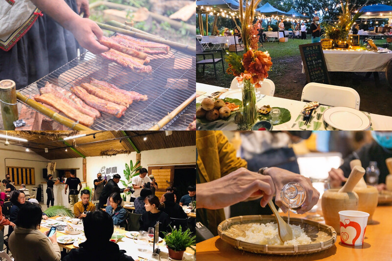 「原野五重奏」與「都蘭友食力」的活動現場。 「原野五重奏」與「都蘭友食力」的活動現場。