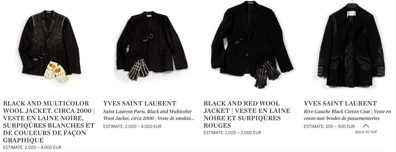 老佛爺收藏西裝外套與露指手套