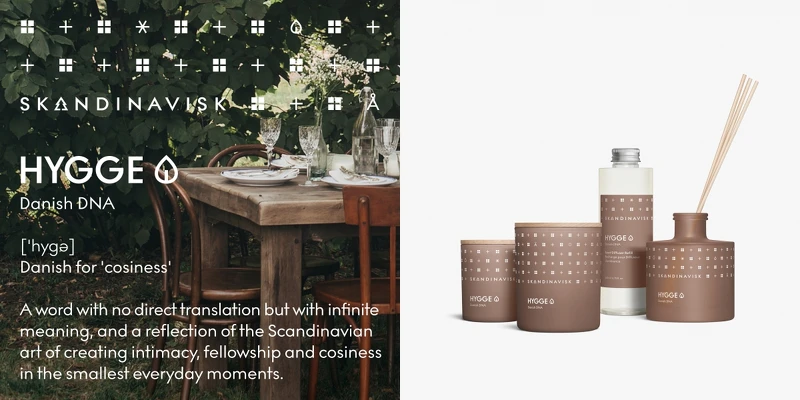 丹麥室內香氛品牌Skandinavisk HYGGE永恆時刻系列。 丹麥室內香氛品牌Skandinavisk HYGGE永恆時刻系列。