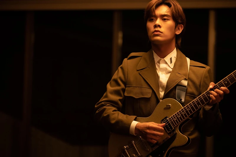 雲安相當投入〈寂寞留白〉的MV拍攝