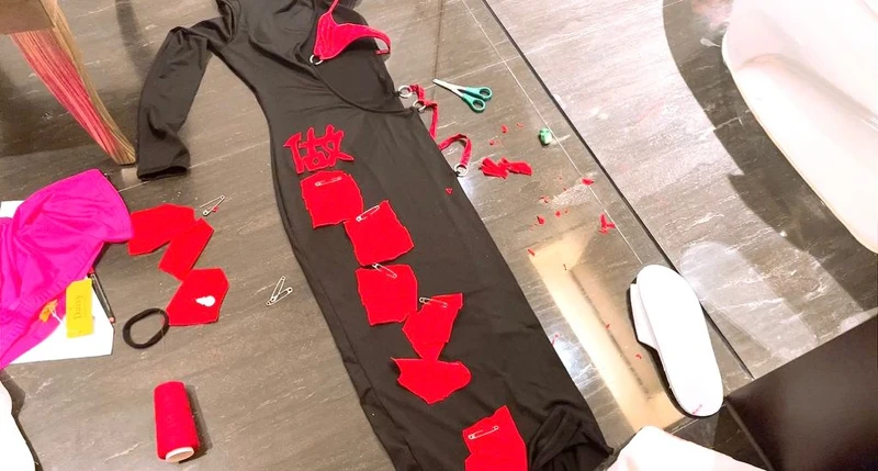 獨家！金馬58 白靈 「做最精彩的你自己」紅毯戰袍手工細節曝光！