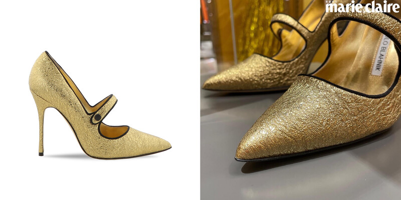 Manolo Blahnik Campari,售價NT$35,800 Manolo Blahnik Campari,售價NT$35,800