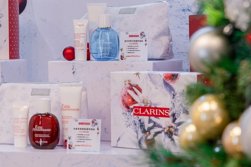 克蘭詩2021聖誕香氛禮盒。 克蘭詩2021聖誕香氛禮盒。