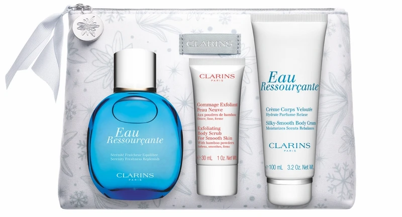 克蘭詩藍色寧靜水歡慶耶誕組2021限定版,NT1,800 克蘭詩藍色寧靜水歡慶耶誕組2021限定版,NT1,800