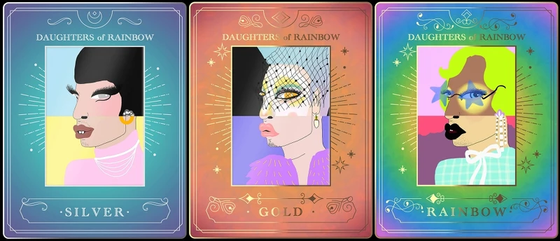 第一階段銷售達到50%，持有者完成任務後還能獲得銀色、黃金和彩虹等不同等級的Mix＆Match混搭女兒NFT。