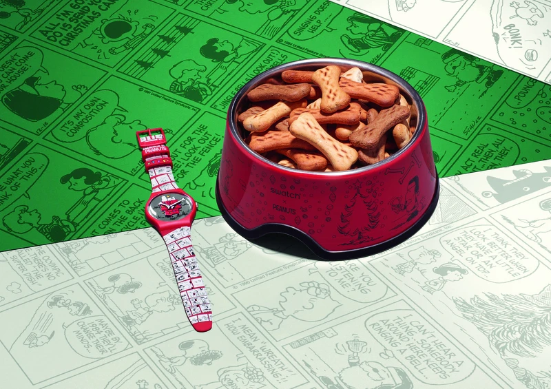 Swatch X Peanuts聖誕特別版