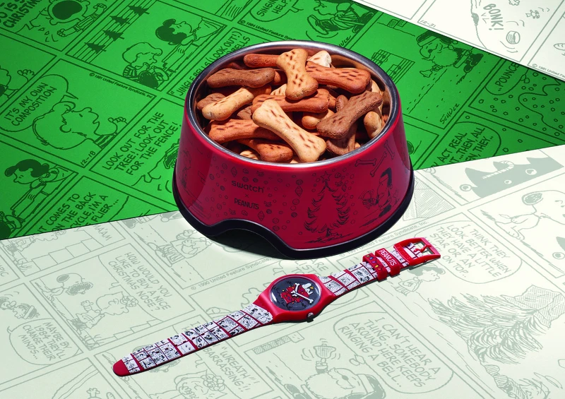 Swatch X Peanuts聖誕特別版，NT4,750