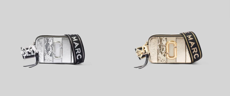 Marc Jacobs The Snapshot Metallic Striped,售價請電洽 Marc Jacobs The Snapshot Metallic Striped,售價請電洽