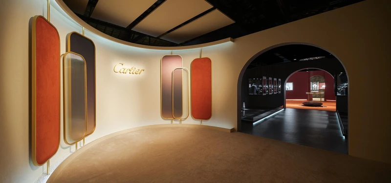 2021 卡地亞頂級珠寶展-展覽空間