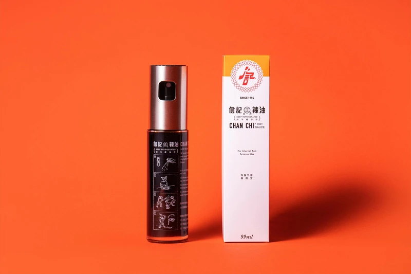 詹記麻辣火鍋「詹記正 OK 辣油（噴霧型）」（攝影：修改次數有限公司）