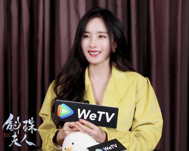 WeTV《斛珠夫人》楊冪與陳偉霆合作愉快