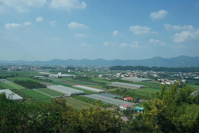 美濃是南部的農業大鎮。 美濃是南部的農業大鎮。