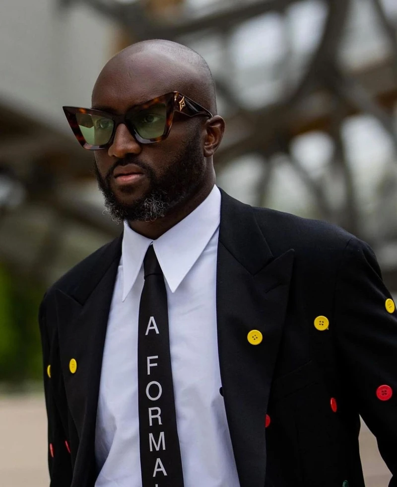 天才設計師的 Virgil Abloh。 天才設計師的 Virgil Abloh。