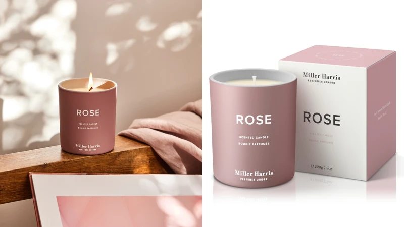 Miller Harris玫瑰晨語ROSE香氛蠟燭，NT2,200