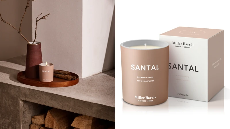 Miller Harris嫣柔檀香SANTAL香氛蠟燭，NT2,200
