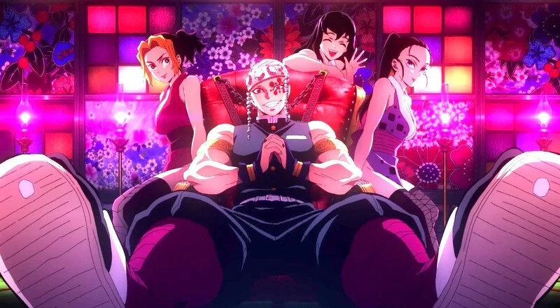 《鬼滅之刃 遊郭篇》音柱與他的三位老婆