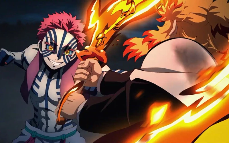 《鬼滅之刃 無限列車篇》猗窩座使詐殺死炎柱