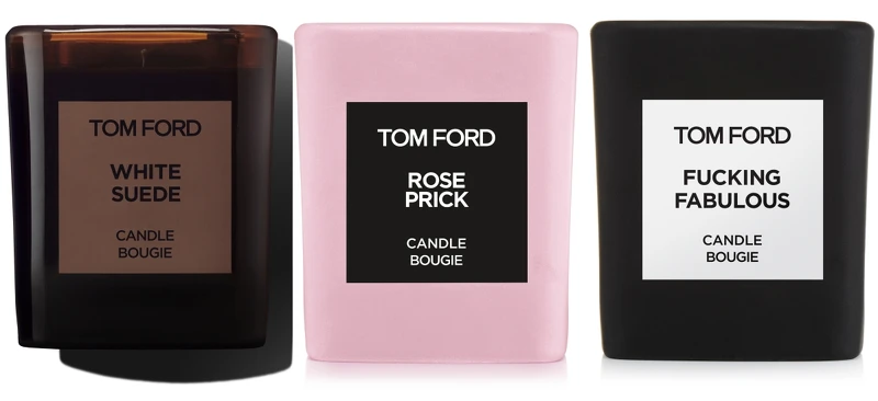 TOM FORD私人調香系列白麝香高級訂製香氛蠟燭NT3,500、禁忌玫瑰高級訂製香氛蠟燭,NT3,800、FABULOUS高級訂製香氛蠟燭,NT3,800 TOM FORD私人調香系列白麝香高級訂製香氛蠟燭NT3,500、禁忌玫瑰高級訂製香氛蠟燭,NT3,800、FABULOUS高級訂製香氛蠟燭,NT3,800