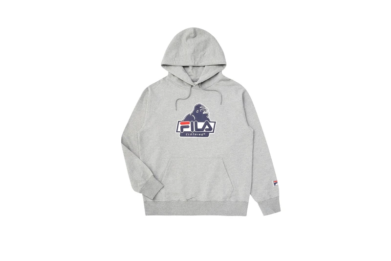 XLARGE X Fila聯名系列連帽TEE，NT3,980