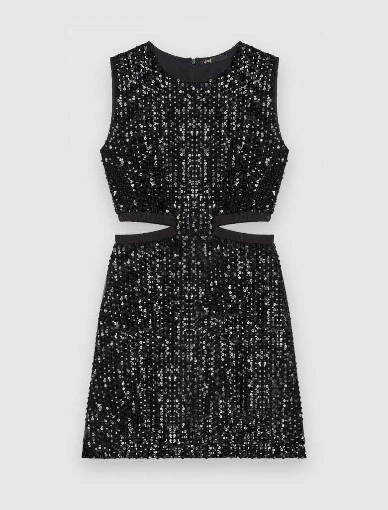 Maje 亮片洋裝，NT10,440。