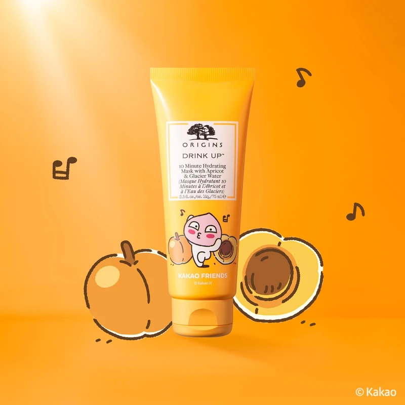 品木宣言X KAKAO FRIENDS一飲而盡保濕面膜75ml，NT900