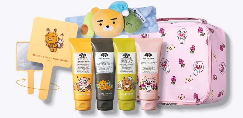 品木宣言X KAKAO FRIENDS 2021聯名限量面膜旅行組。