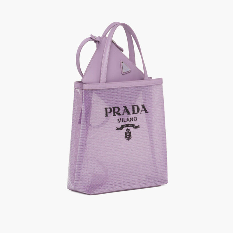 Prada 網布手提袋,NT59,000 Prada 網布手提袋,NT59,000
