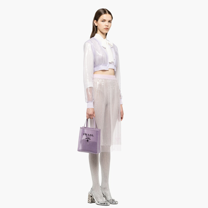 Prada 網布手提袋,NT59,000 Prada 網布手提袋,NT59,000