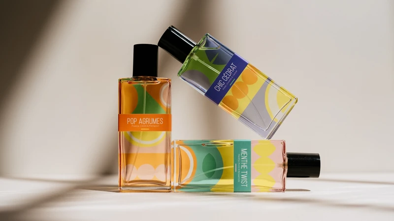 La Belle Mèche古龍水系列情境圖。