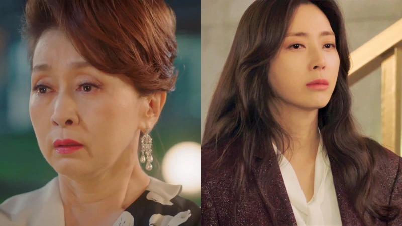 女王之家 韓母(文熙景飾)提醒女兒宋玧妸