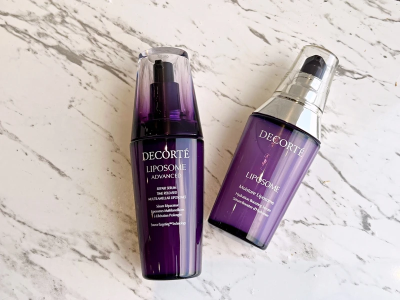 黛珂(左)超微導全能修護精粹、(右)保濕美容液。 黛珂(左)超微導全能修護精粹、(右)保濕美容液。