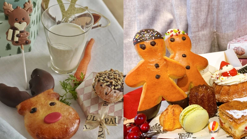 PAUL聖尼古拉小人(可可/草莓/雪白) $85;PAUL耶誕小鹿 $85 PAUL聖尼古拉小人(可可/草莓/雪白) $85;PAUL耶誕小鹿 $85