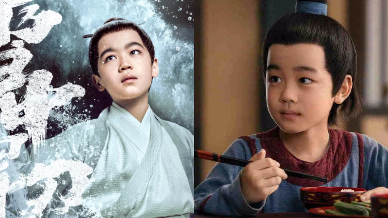 左雪中悍刀行 右慶餘年 童星韓昊霖 演技受肯定