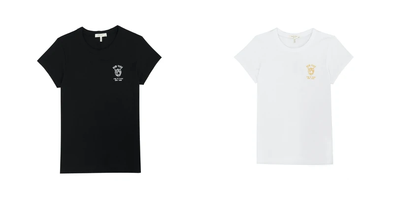 有機棉 New York老虎刺繡 T-Shirt,NT$5,000 有機棉 New York老虎刺繡 T-Shirt,NT$5,000