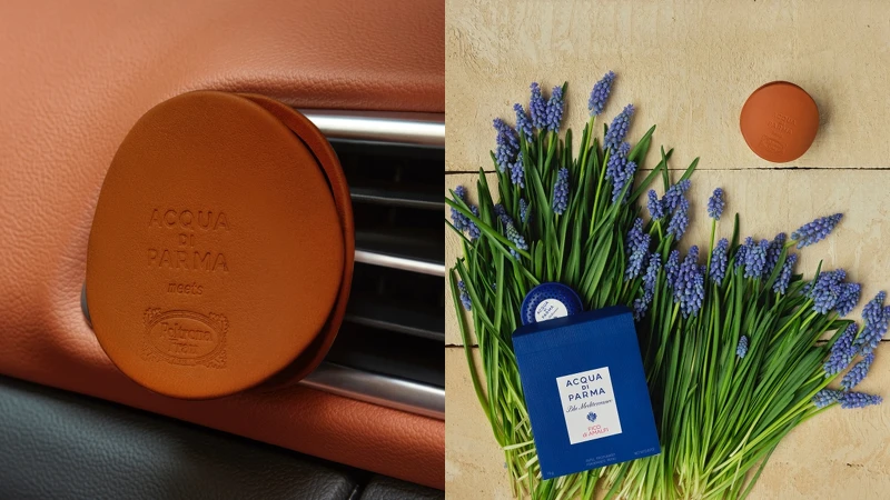 Acqua di Parma帕爾瑪之水藍色地中海帕納里加州桂車用擴香膠囊，NT1,650